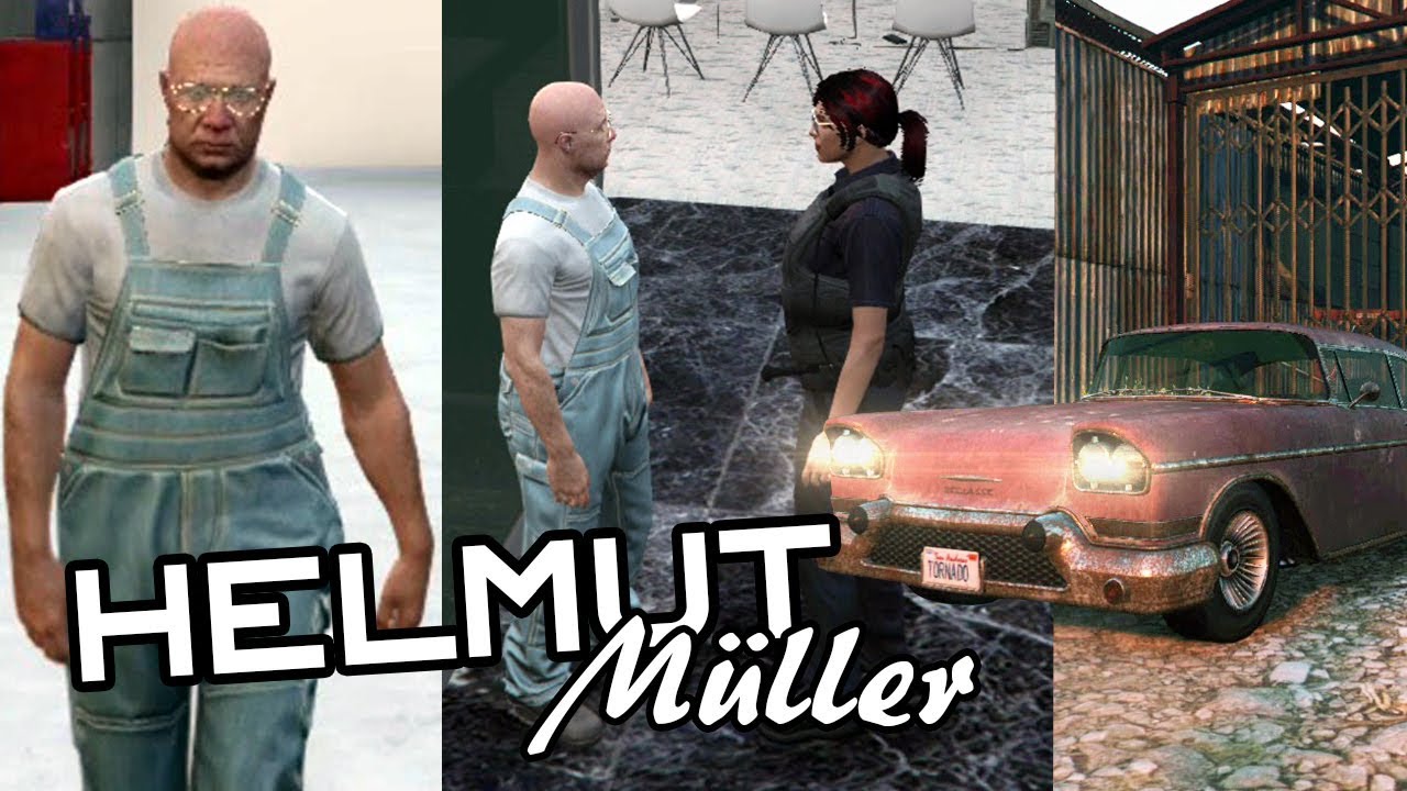 HELMUT MÜLLER GTA RP #05 - Einreise am Flughafen! | Ranzratte1337
