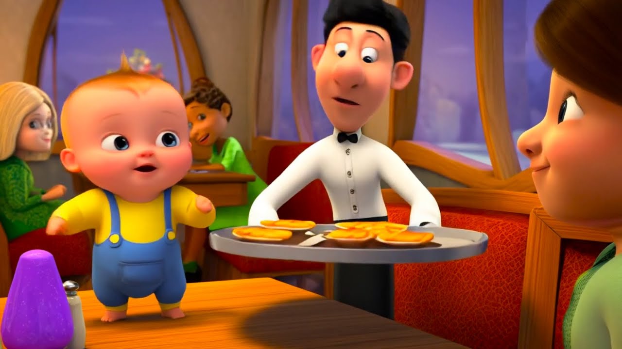 Restaurant Manners| Pretend Play & Kids Songs