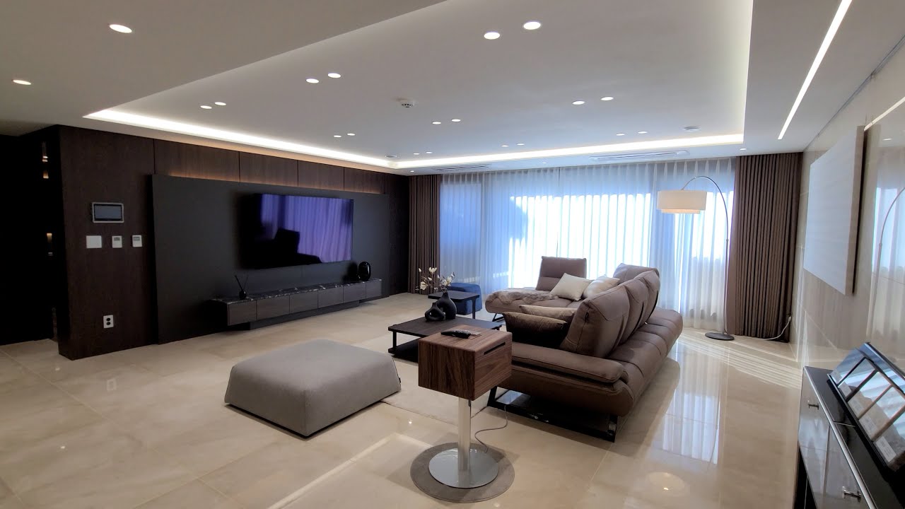 고퀄리티 인테리어 아치울마을 신축 고급빌라 럭서스워커힐 | Luxury House Tour in Korea
