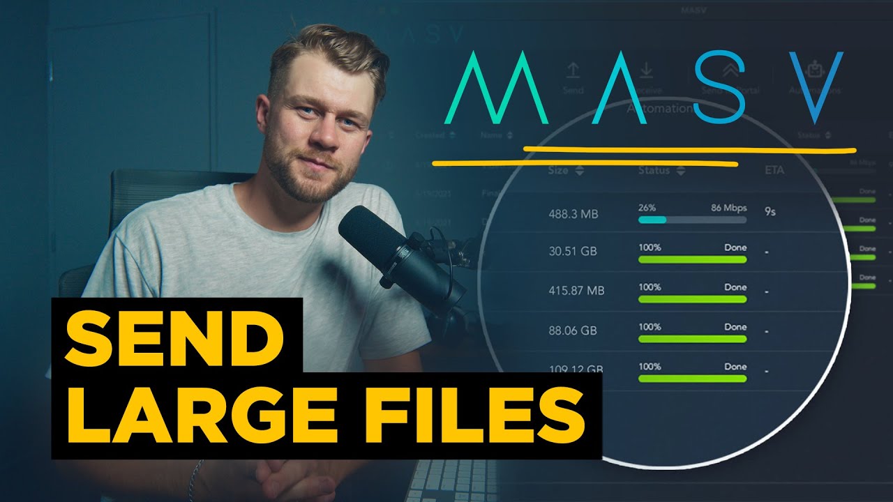How I Transfer Large Files and Video Footage online instead of Posting Hard Drives