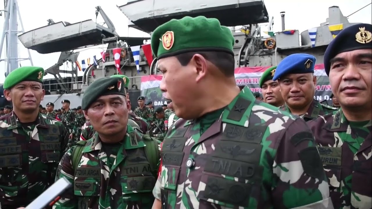 3 APRIL 2025 450 PRAJURIT RAIDER KHUSUS DITERJUNKAN DI PERBATASAN RI   PAPUA NUGINI