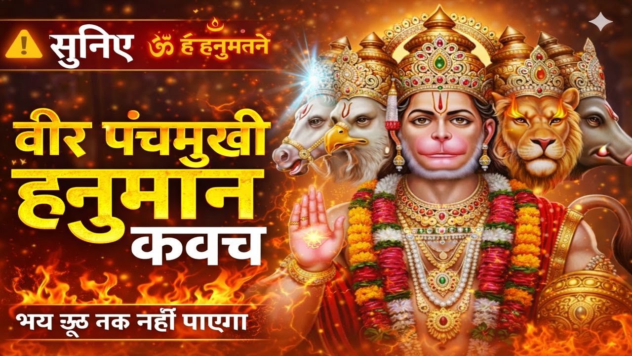 Rudra Avatar Hanuman | Panchmukhi Power पंचमुखी हनुमान – रुद्रावतार का भयावह रूप 🔱