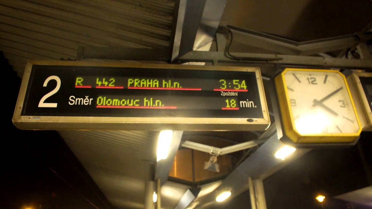Ostrava-Svinov Hlášení o příjezdu R 442 Bohemia