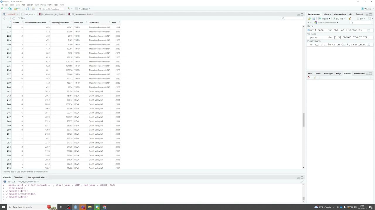 Data Munging