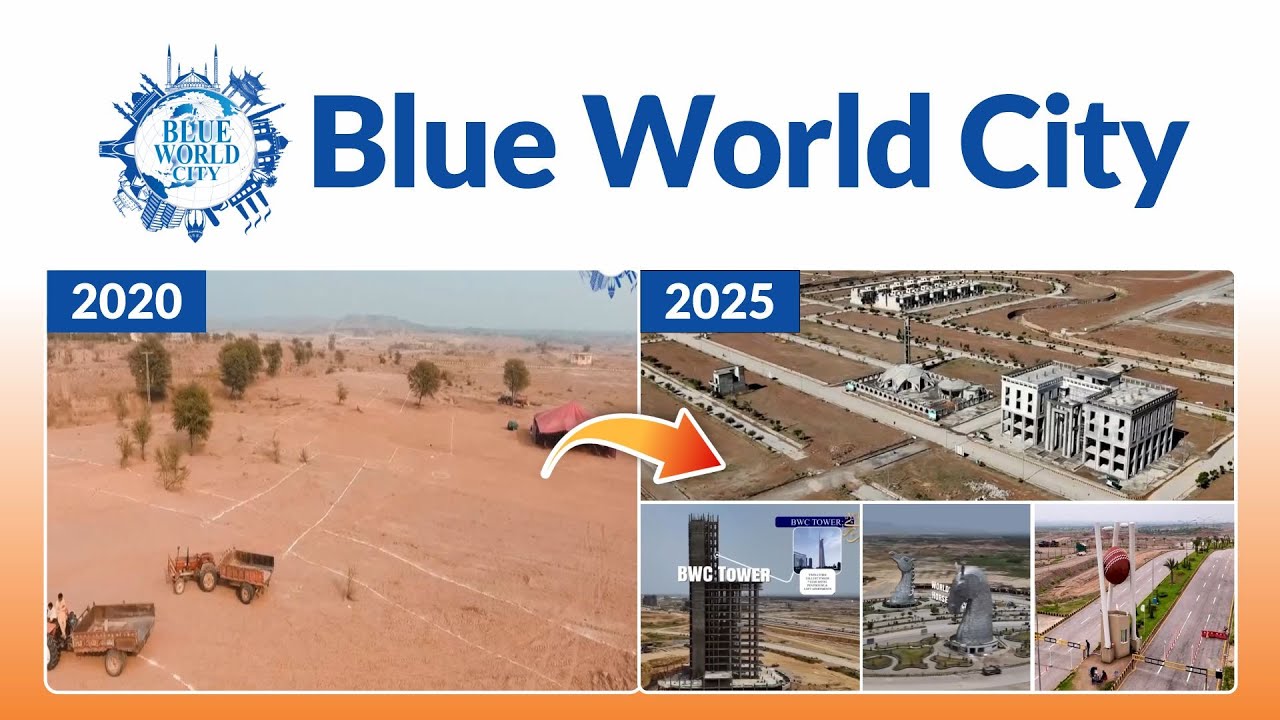 Blue World City Then vs Now | 2020 to 2025 Transformation Journey