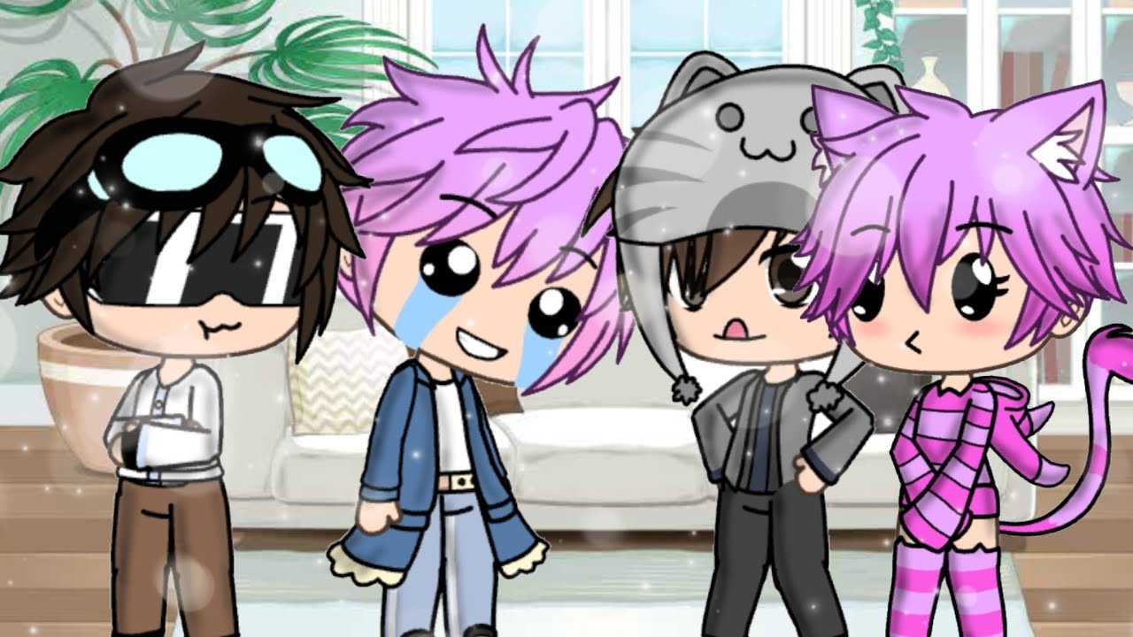 Lyon, Giorgio, Stefano e Stre 24h bambini [Gacha life wgf]  (legg. descr.)