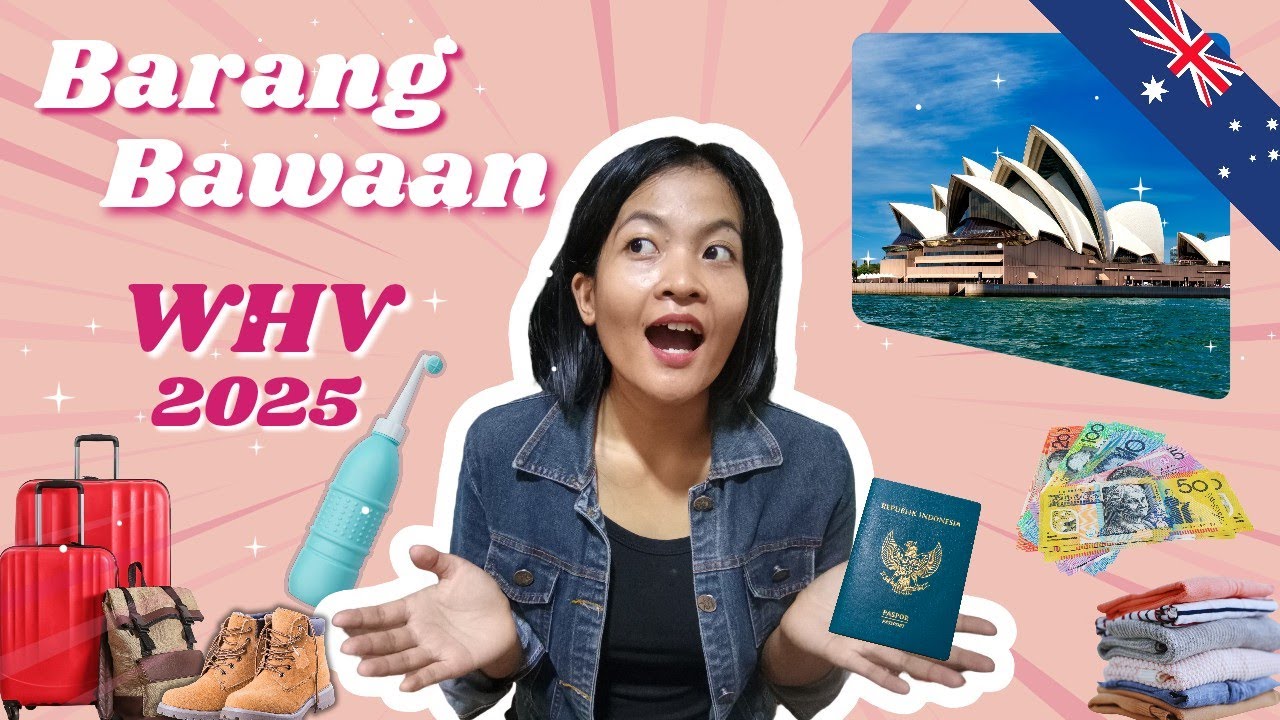 ✨ Spill Barang Bawaan Working Holiday ke Australia! Bawa apa aja yaa?? 🎒🧳| 𝙬𝙝𝙫 |