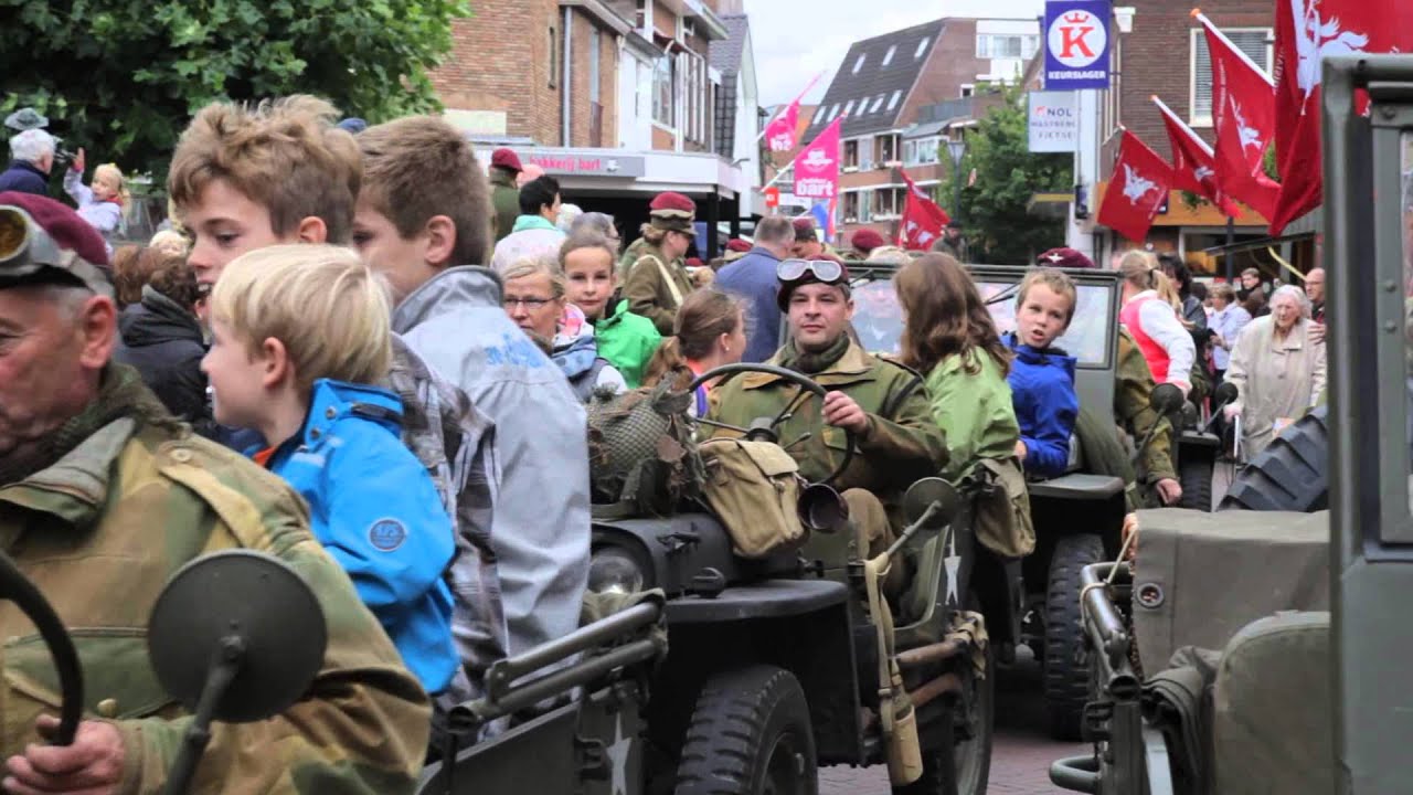 Renkum Airborne 2013, dorpsplein Renkum