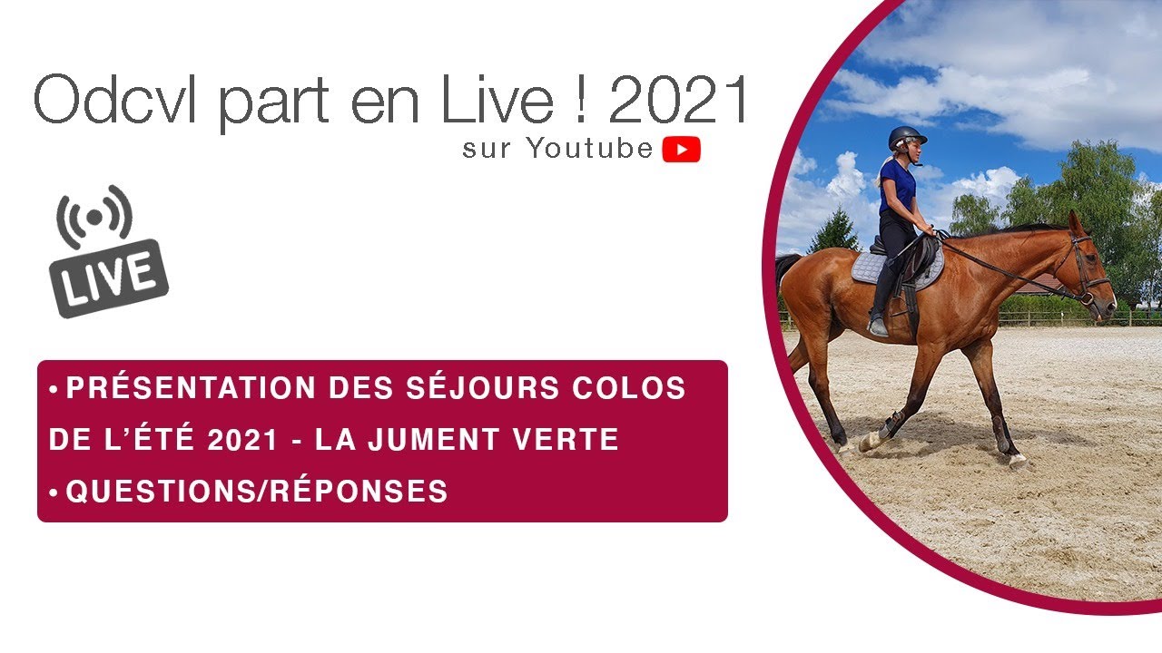 Odcvl part en live ! La Jument Verte - 21 juin 2021 20h00