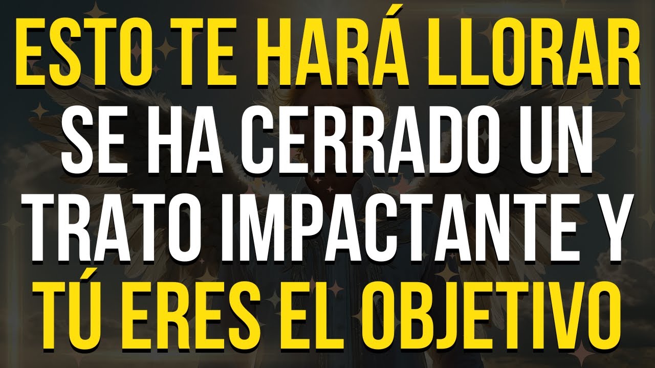 Esto te Hará Llorar muy FUERTE. El Arcangel Miguel tiene un MENSAJE muy Importante Solo para ti