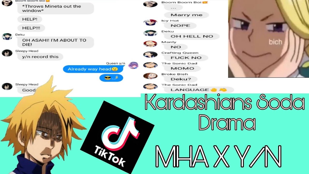 Драма с газировкой Кардашьян и 1-А, которые ведут себя как идиоты || MHA x т/и ||