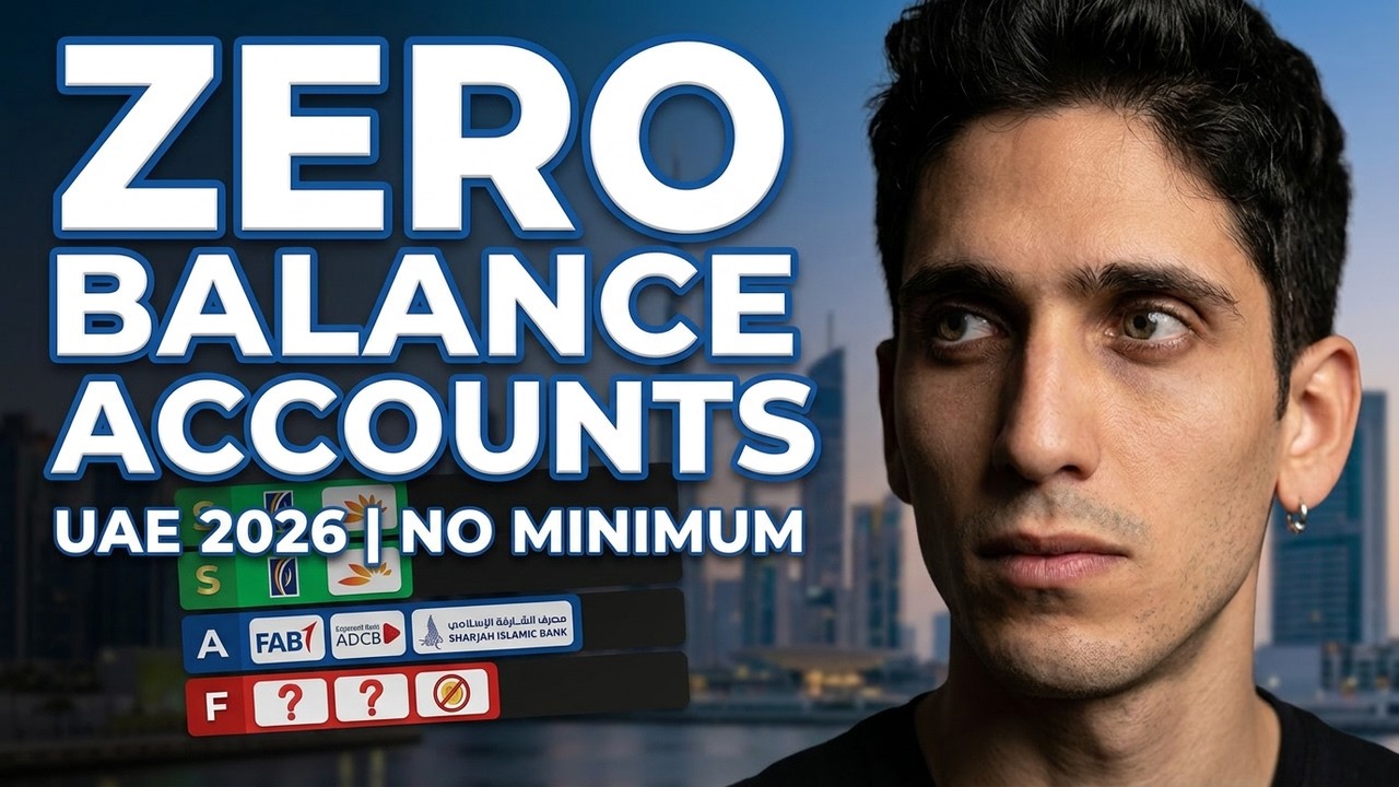 Top Zero Balance Banks in UAE | No Minimum Balance Required 2026
