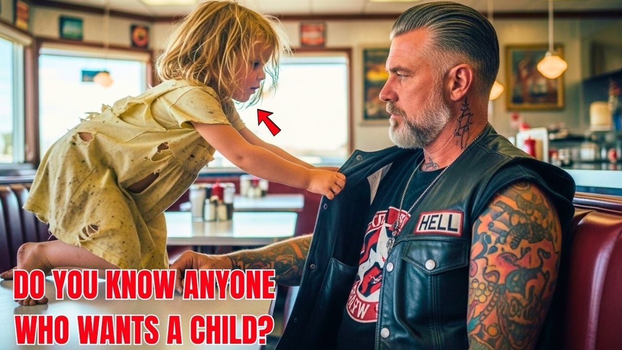 “Do You Know Anyone Who Wants a Child?”She Asked A Biker — His Chilling Reply Was Followed...