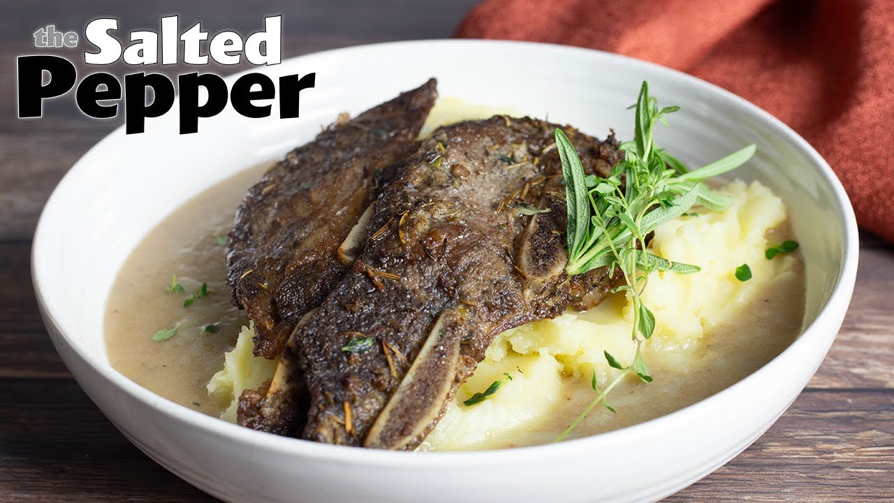 Flanken Style Short Ribs (Pressure Cooked & Air Crisped)