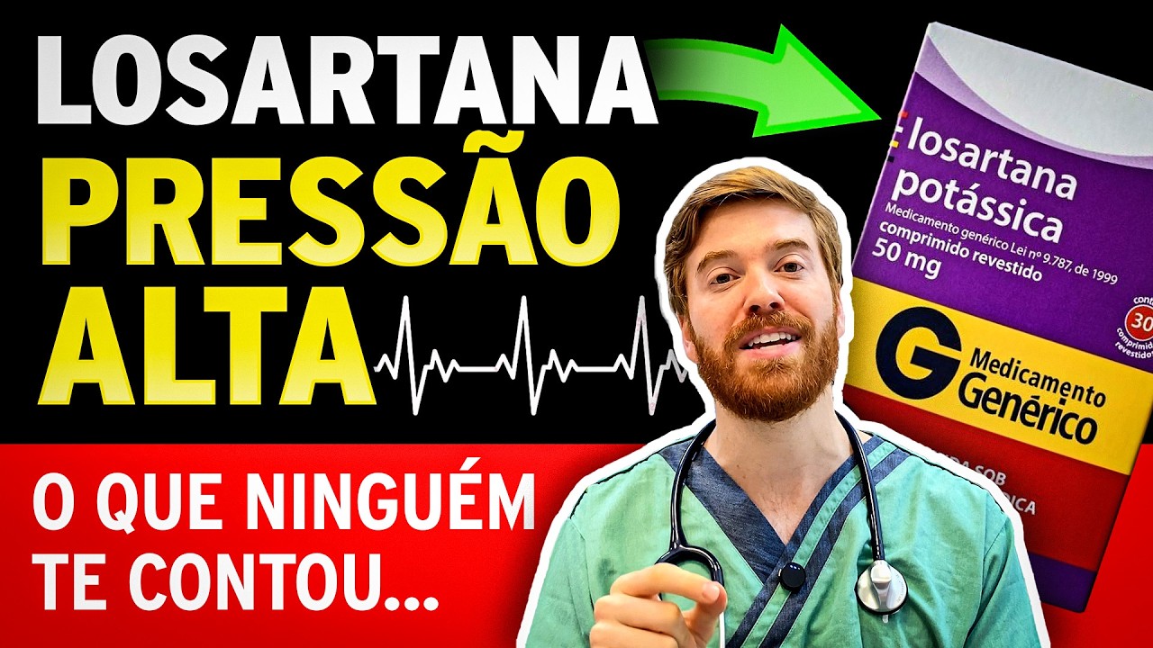 LOSARTANA: Tudo o que ninguém explica (Tosse, Inchaço, Fadiga, Palpitações, Dor de Estômago).