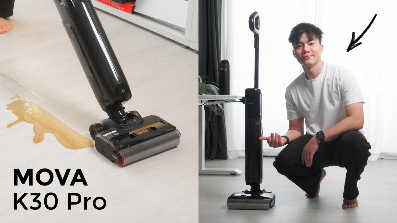 MOVA K30 Pro: влажная и сухая уборка всего за десять тысяч бат! | bomyanapat