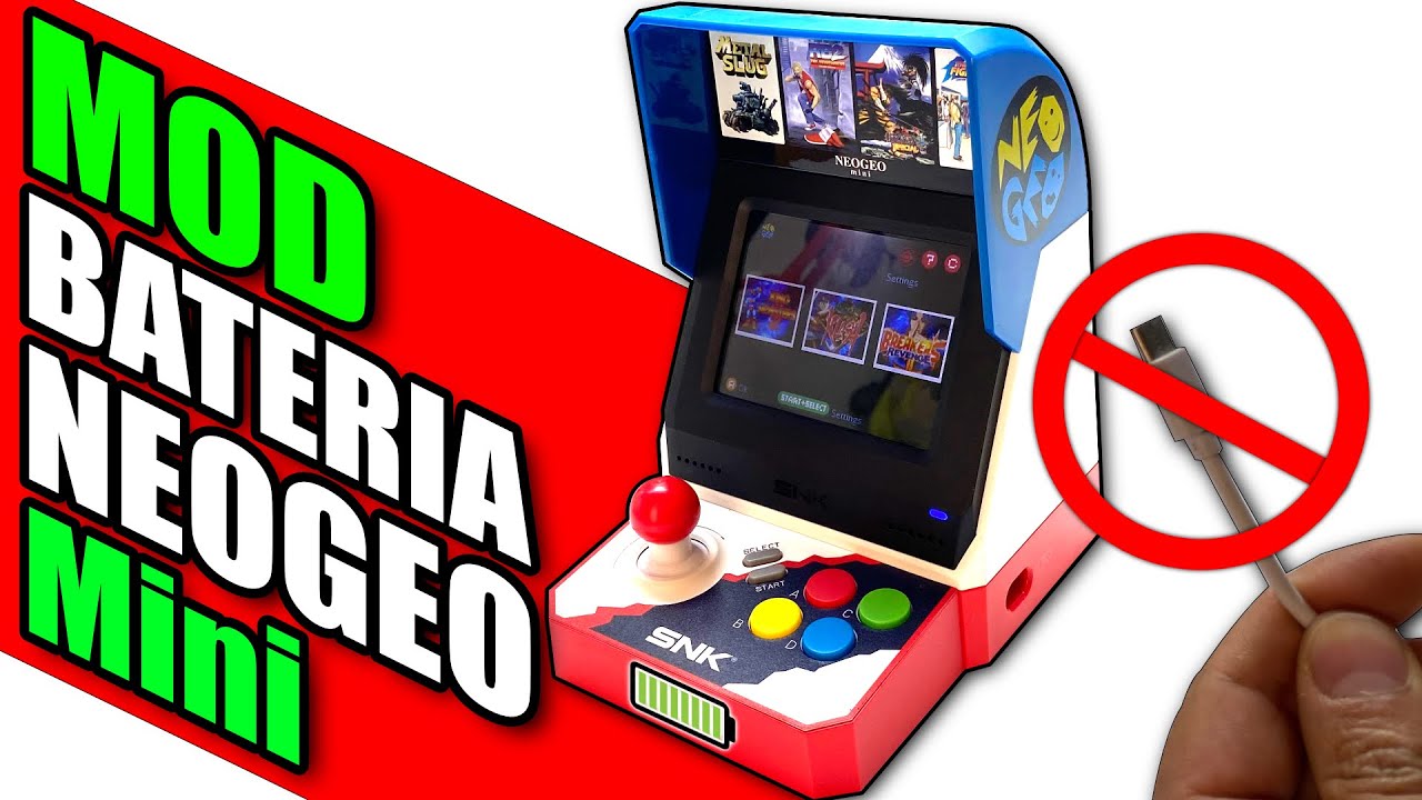 NEO GEO MINI, Mod de Bateria Interna