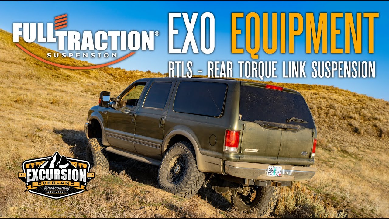 Excursion Overland - Full Traction Rear Torque Link Suspension - RTLS