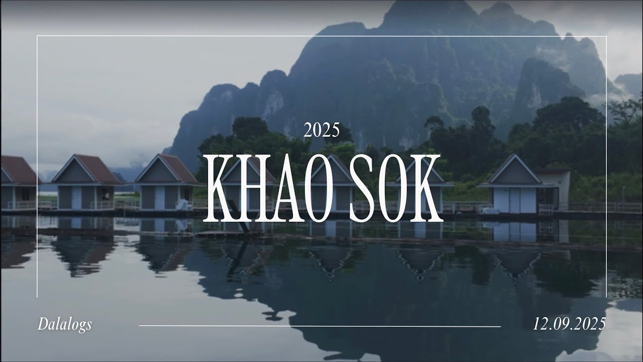 Thailand Backpacking Trip Teil 4: Khao Sok 🕷️⛰️