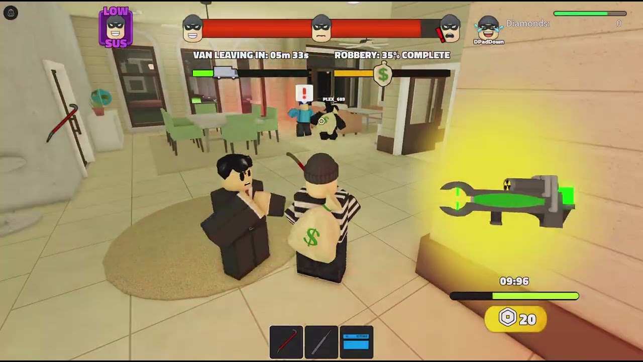 Roblox Rob it pt.1