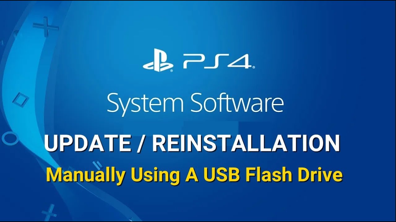 How to Update or Reinstall PS4 System Software Using a USB Drive - Works - 2026