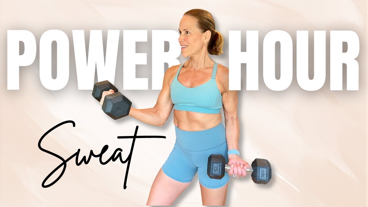 POWERHOUR SWEAT & SCULPT | Full Body Workout | Fat Burn & Build Muscle | NO REPEAT