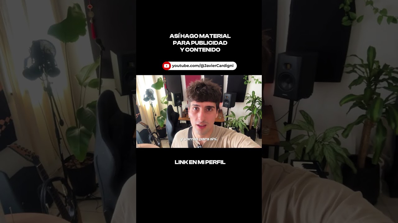 así hago material para publicidad y contenido