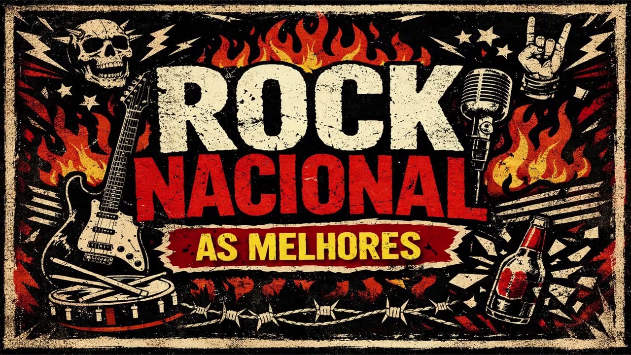 Rock Nacional (As Melhores de Todos os Tempos) - By DJ JF