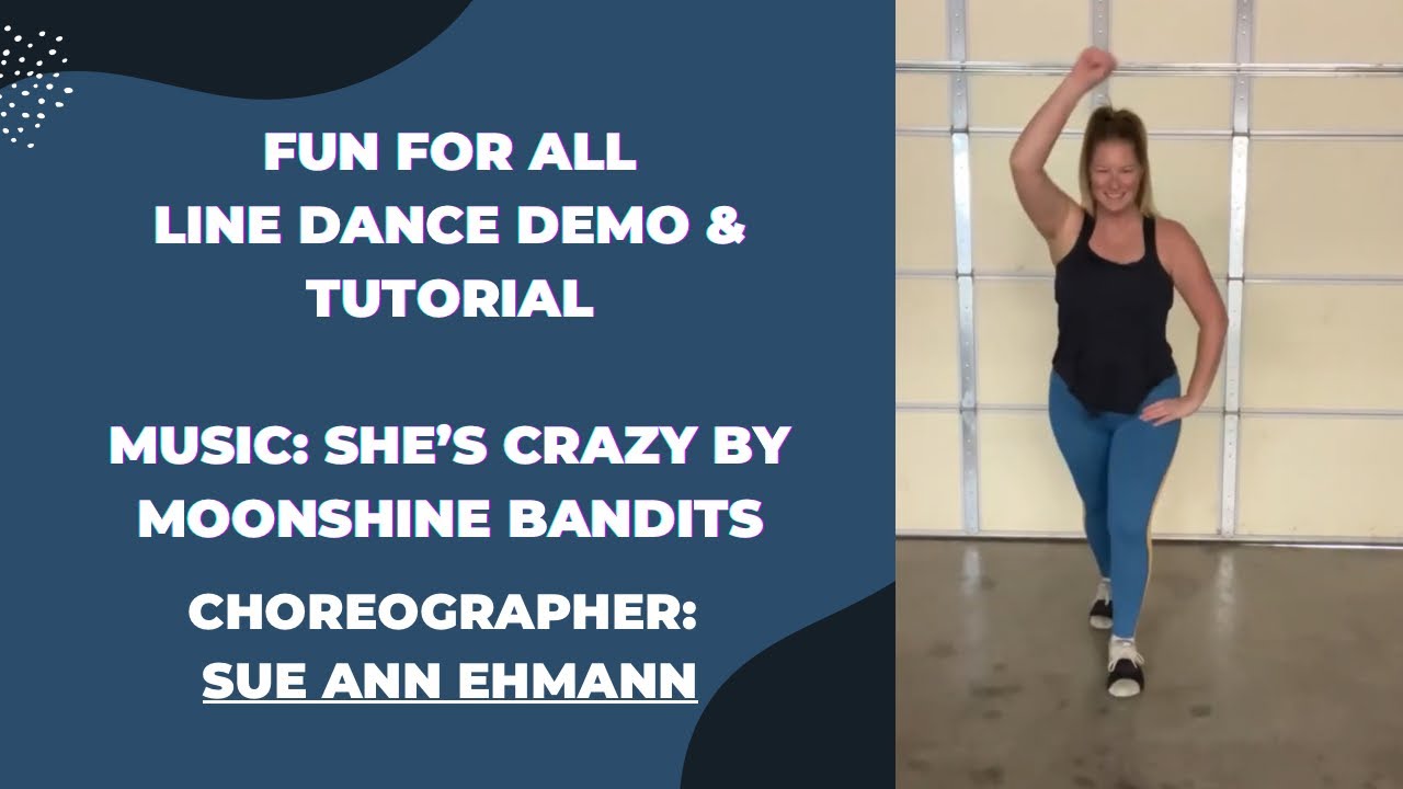 Fun For All Line Dance Demo & Tutorial