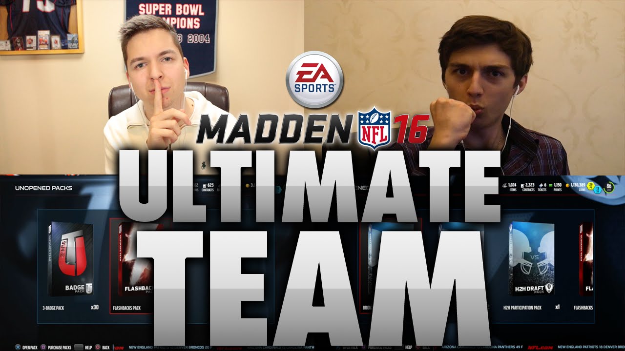 WE PULLED THE SAME CARD! GUESS WHO MADDEN 16 Ultimate Team