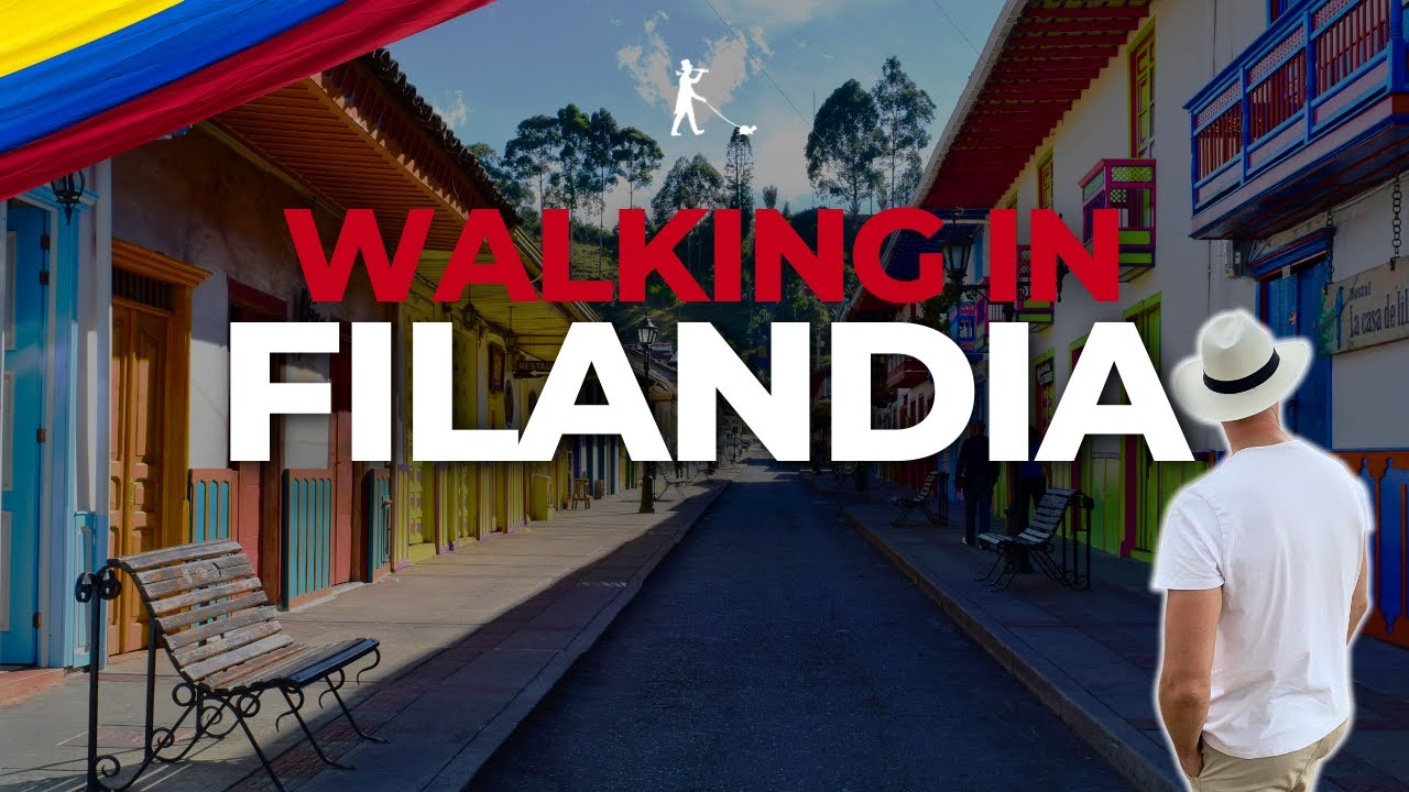 Filandia Colombia Walking Tour 🇨🇴 Quindío 2024