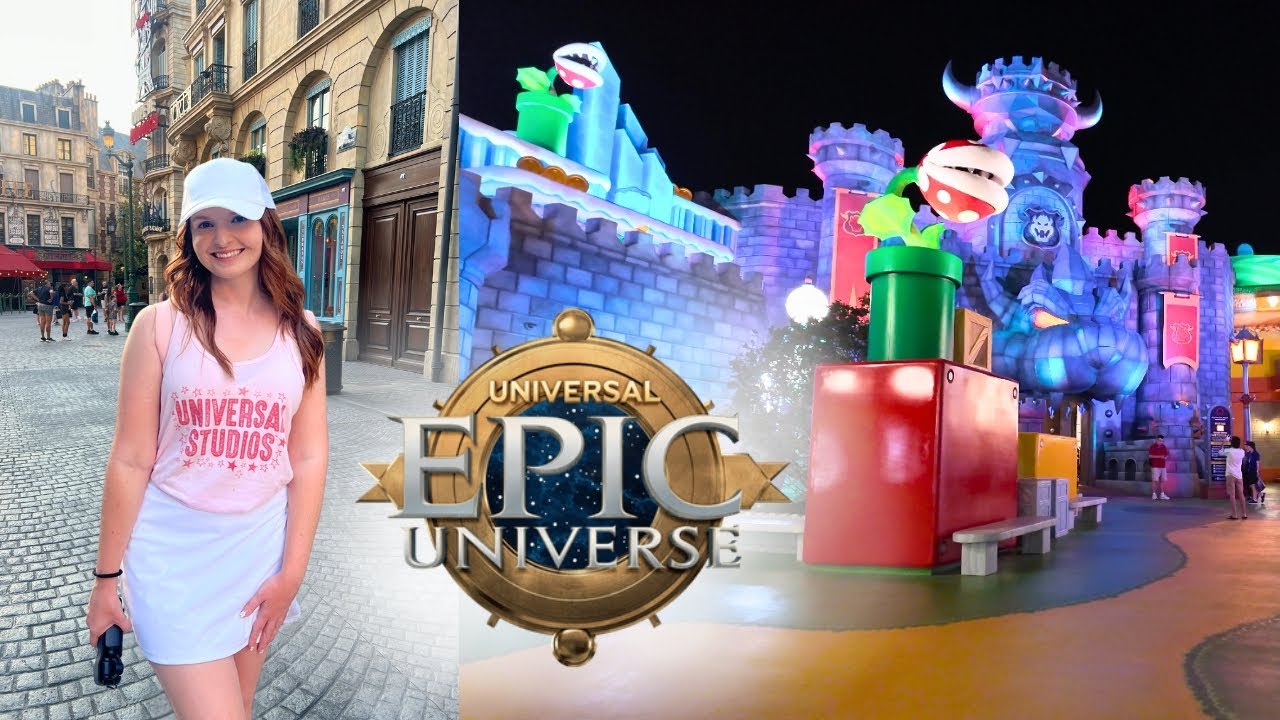 Epic Universe Vlog at NIGHT! Helios Grand Hotel | Universal Epic Universe Annual Passholder Preview