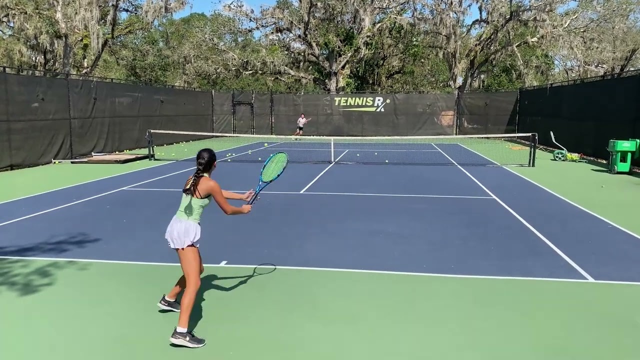 Lilly Caldwell College Tennis Recruiting Video (Class of 2024)