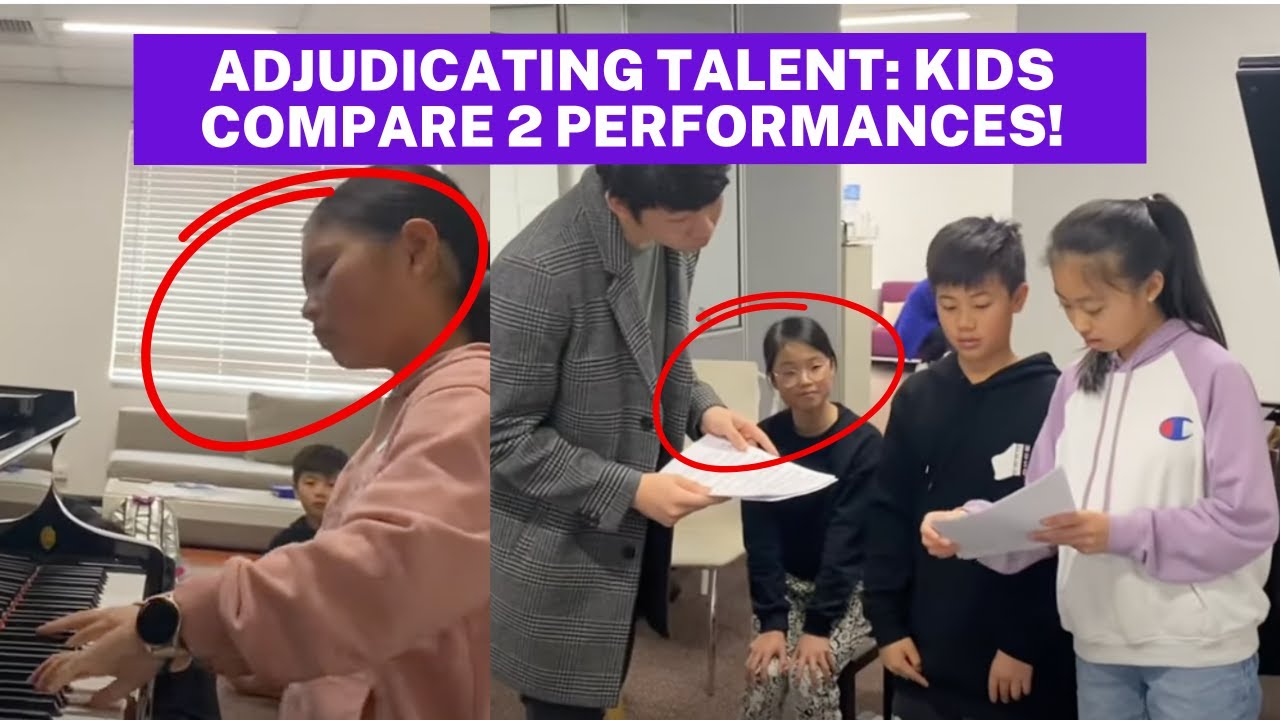 Diploma masterclass with 2 girls playing the same piece! Ft. Andy Li