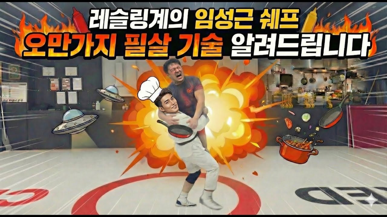 레슬링 필살 기술💥(feat. 임성근 쉐프 오만가지 소스)