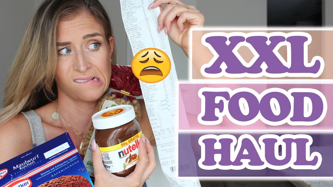 XXL Food und Haushalts Haul - so kann Lebensmittel einkaufen spannend sein!