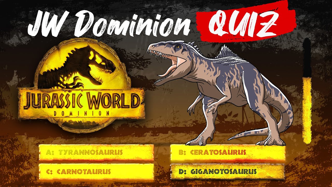 Jurassic World Dominion QUIZ - guess all 28 dinosaurs from the movie