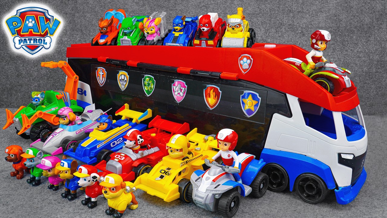 Coolest Paw Patrol Toys Unboxing ASMR | Paw Patrol Ready Race Rescue Set | Big Patroller Truck Toy