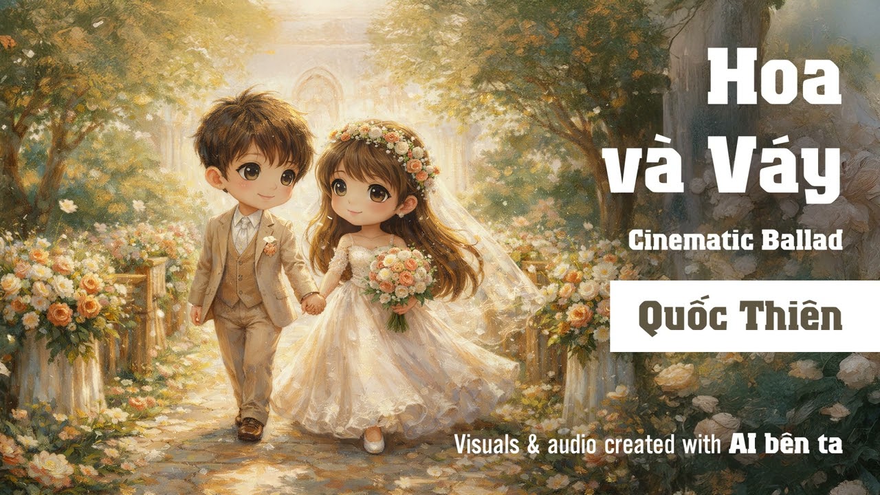 Hoa Và Váy - Quốc Thiên | Cinematic Ballad 