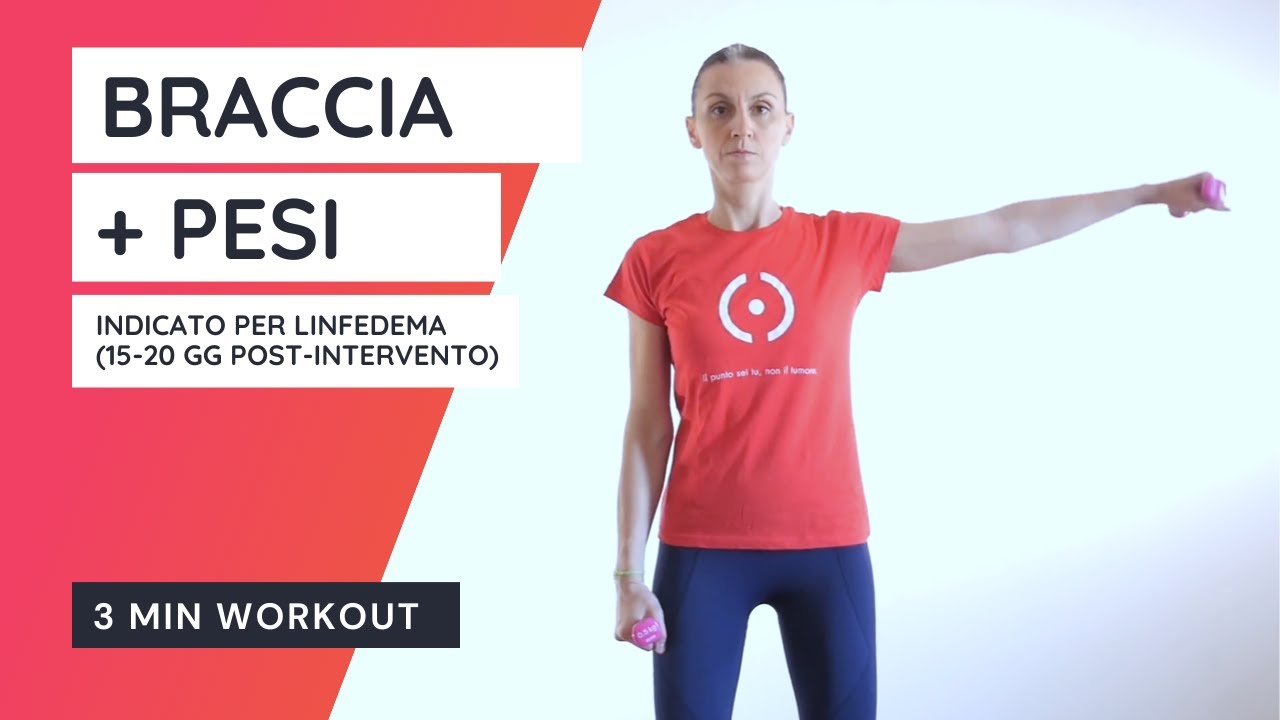 Fisioterapia: esercizi con pesi /15-20 giorni dopo l'intervento