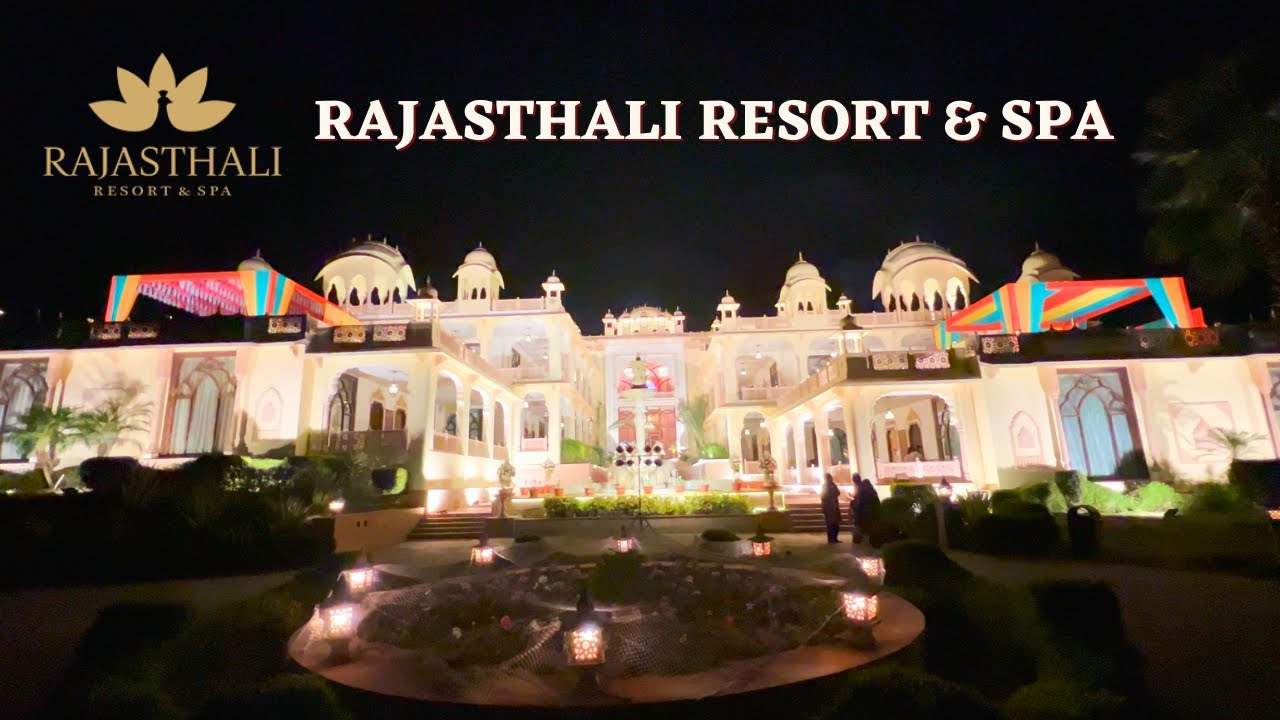 Rajasthali Resort & Spa Jaipur I The Luxurious Inside View of Rajasthali Resort Jaipur I 4K Video I