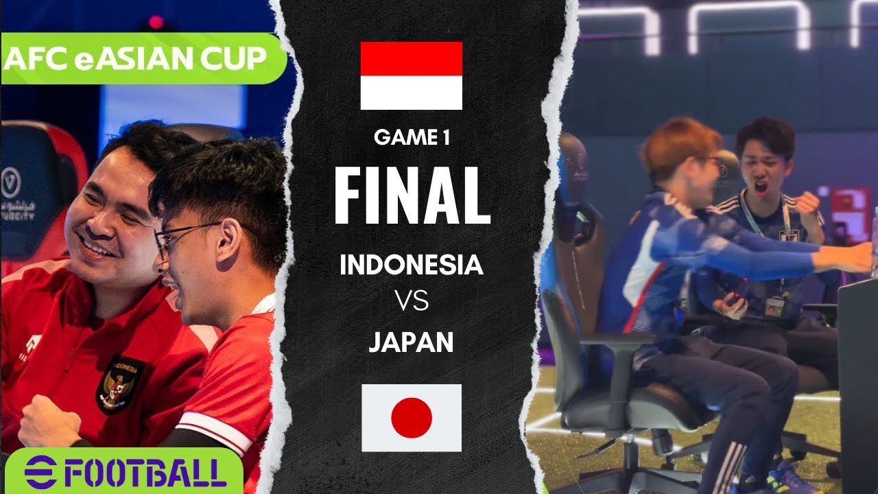 🇮🇩 INDONESIA VS 🇯🇵 JAPAN (GAME 1) • AFC eAsian Cup 2023 FINAL