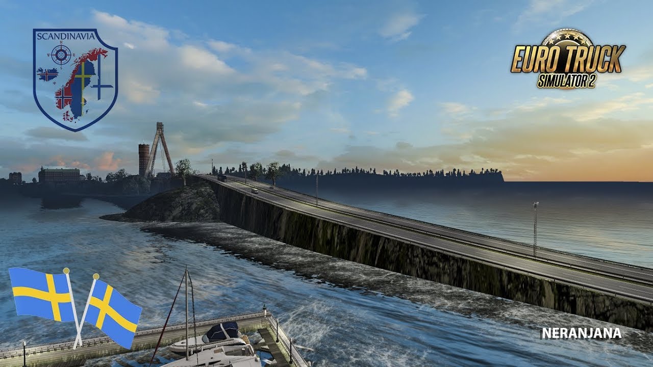Euro Truck Simulator 2 Swedish Islands Map v0.92