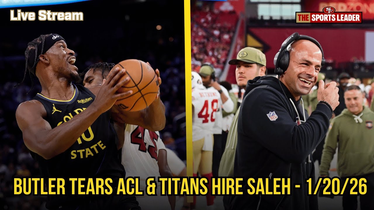 Jimmy Butler Suffers ACL Tear | Titans Hire Robert Saleh as HC | KNBR Livestream | 1/20/26