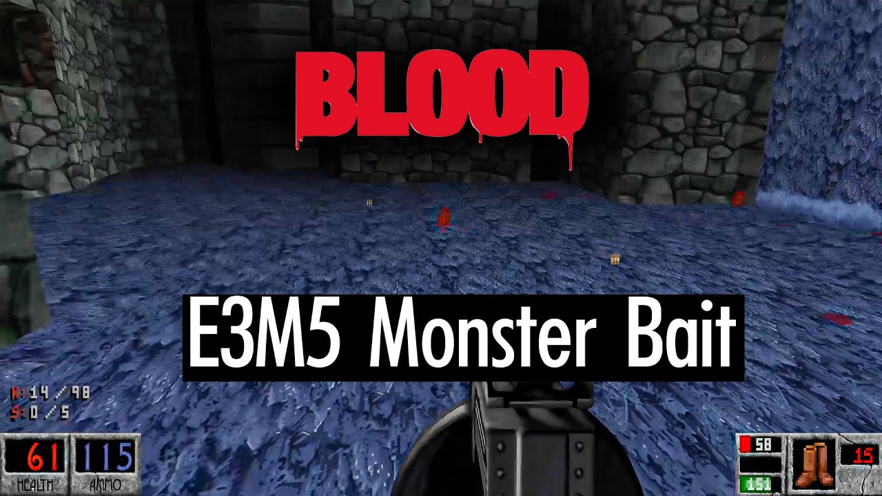 Blood E3M6 “Monster Bait” Extra Crispy All Secrets + Easter Eggs and References (No Commentary)
