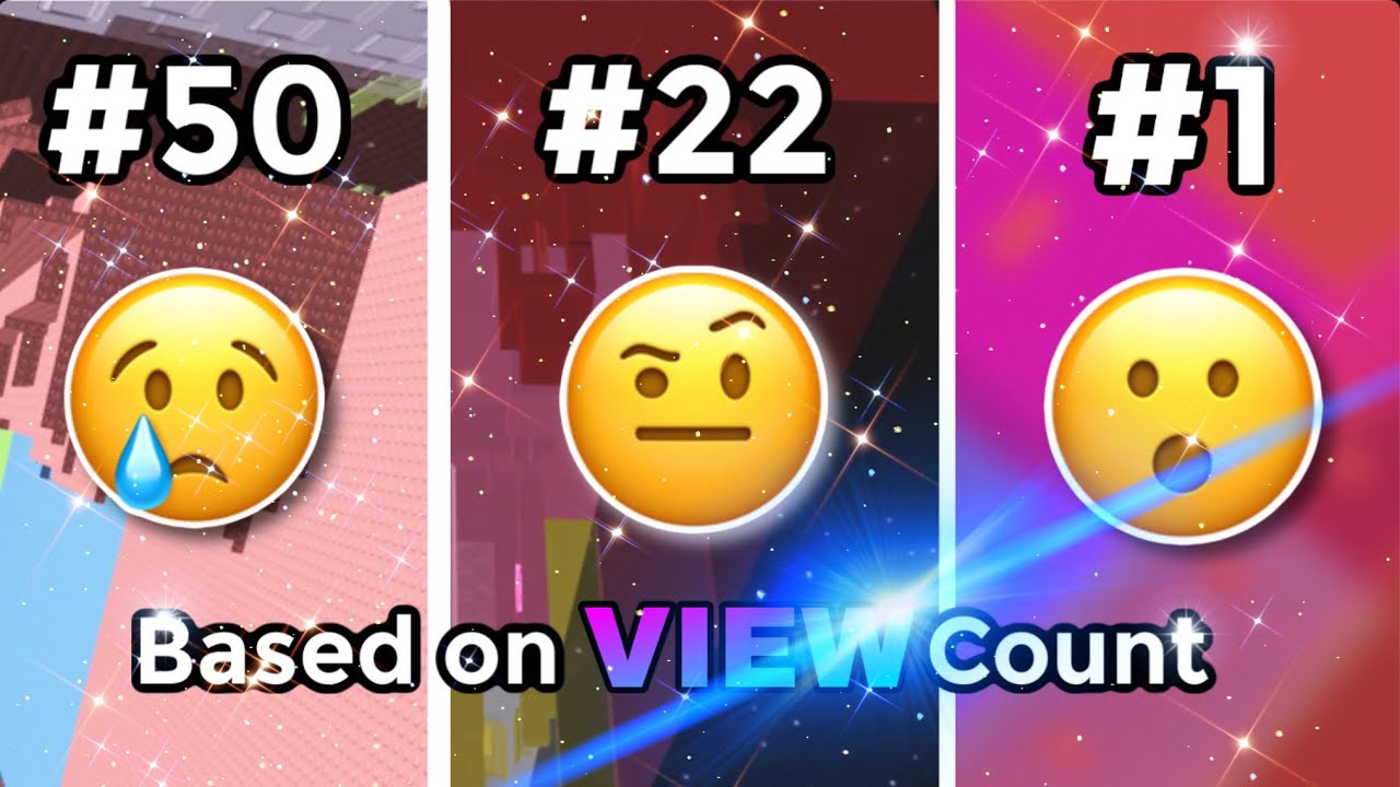 JToH - Every SC ORDERED From: Least to Most Popular (Based on View Count)