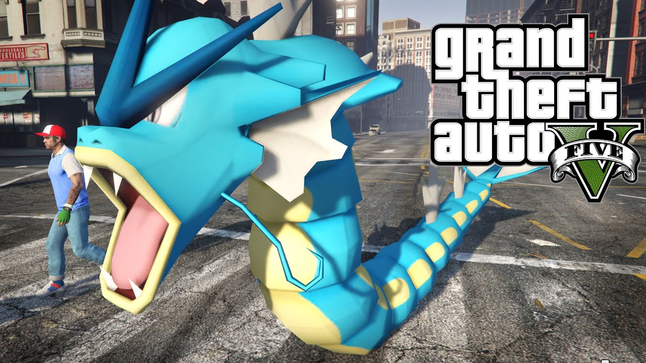POKEMON GO W GTA V SINGLEPLAYER - 
