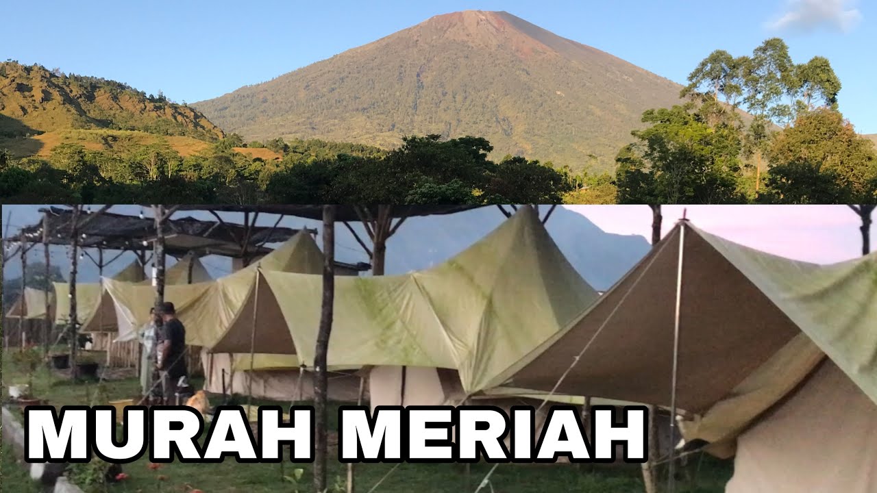 Glamping murah di sembalun lombok kaki gunung rinjani