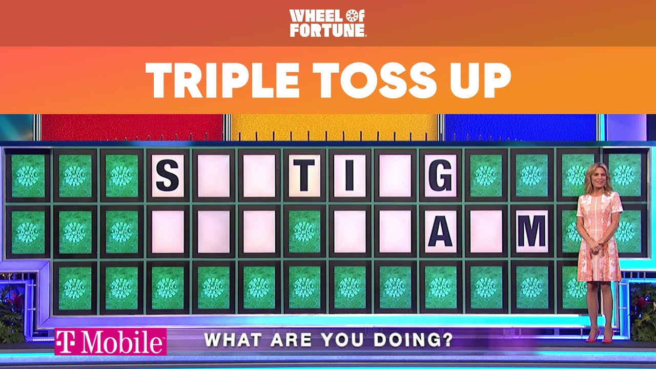 T-Mobile Triple Toss Up | Wheel of Fortune