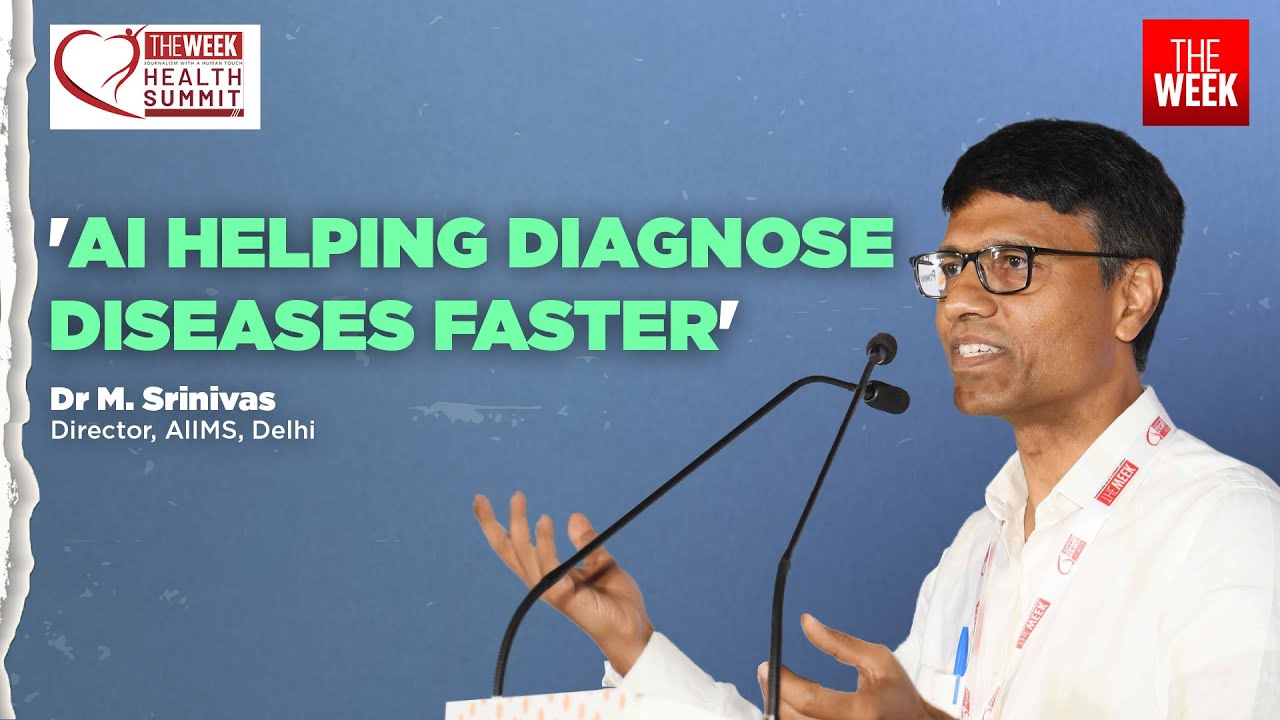 AIIMS director Dr M. Srinivas at THE WEEK Health Summit 2024